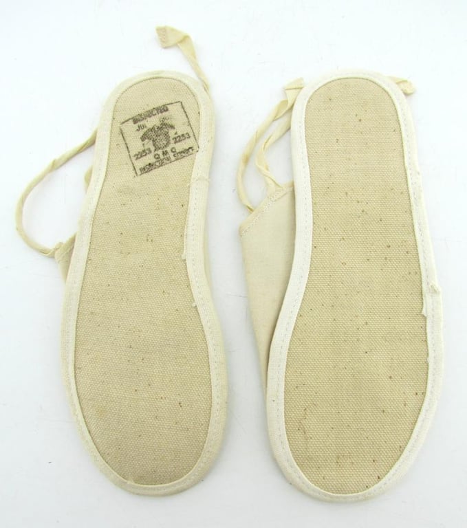 US WWII Era Hospital Slippers