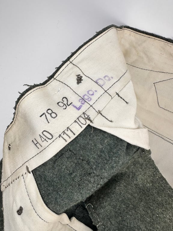 WH (Heer) M40 Trousers
