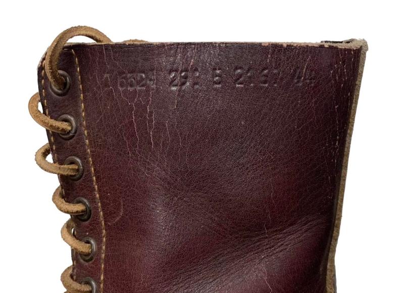 2nd Model Fallschirmjäger Jumpboots in Brown (!) Leather