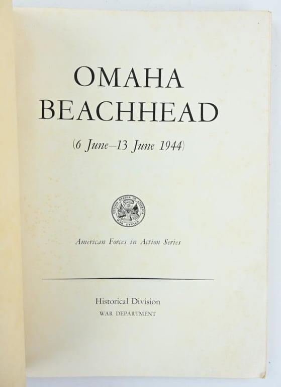 Book: Omaha Beachhead