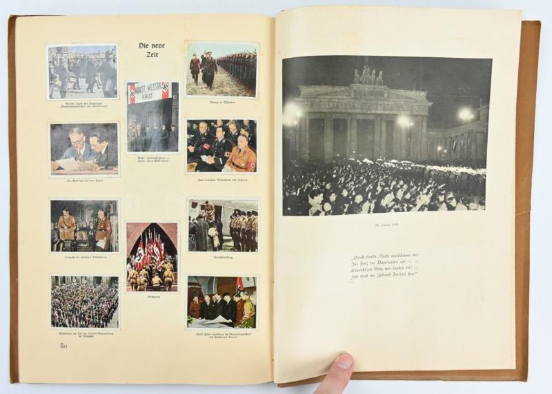 German Third Reich Cigaretalbum 'Kampf ins Dritten Reich'