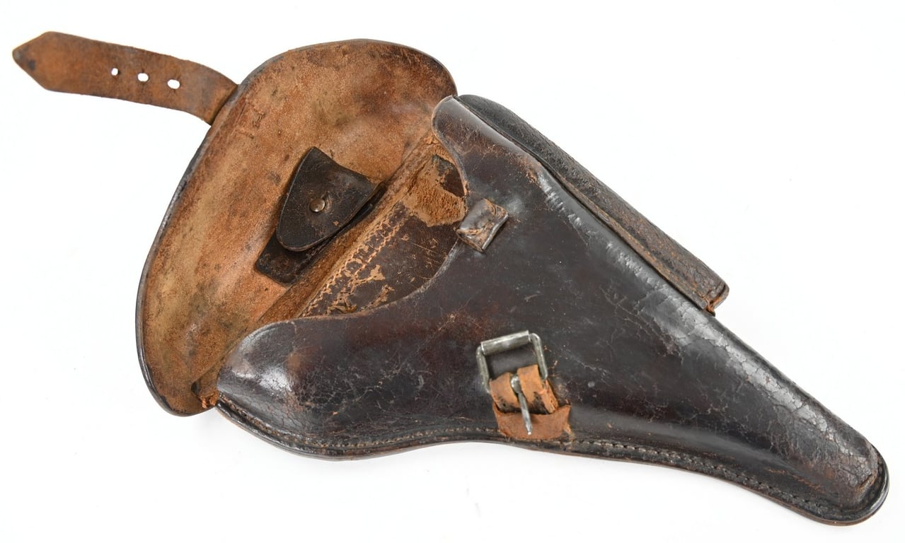 German WH Brown Hardshell P08 Holster