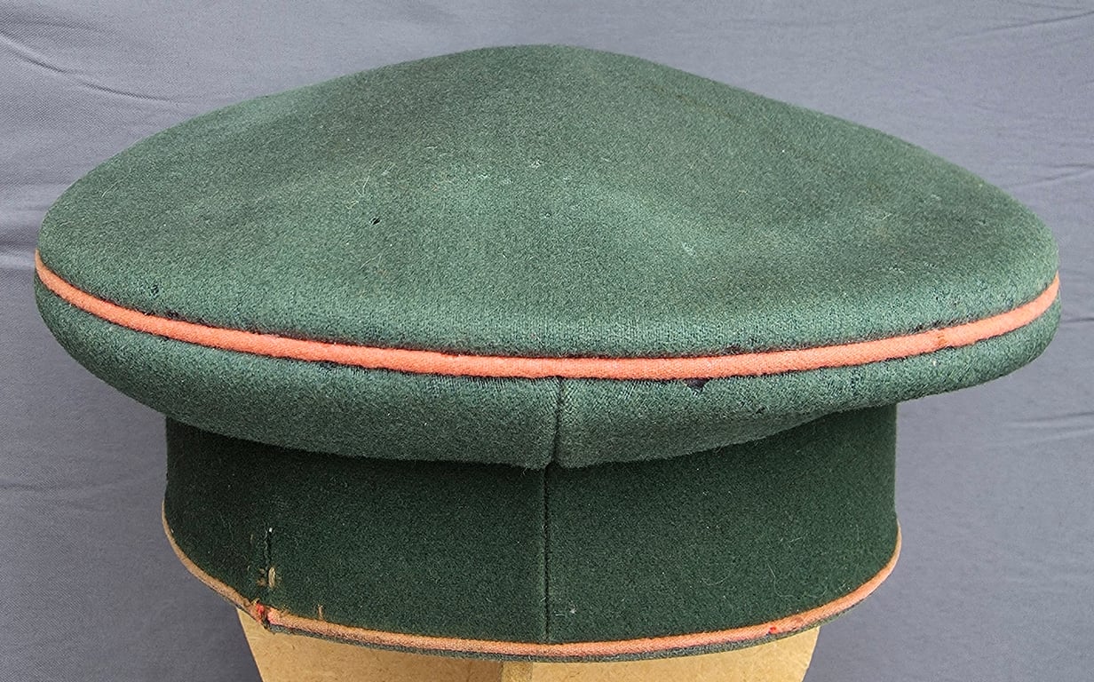 German Wehrmacht NCO Panzer Schirmmütze cap,