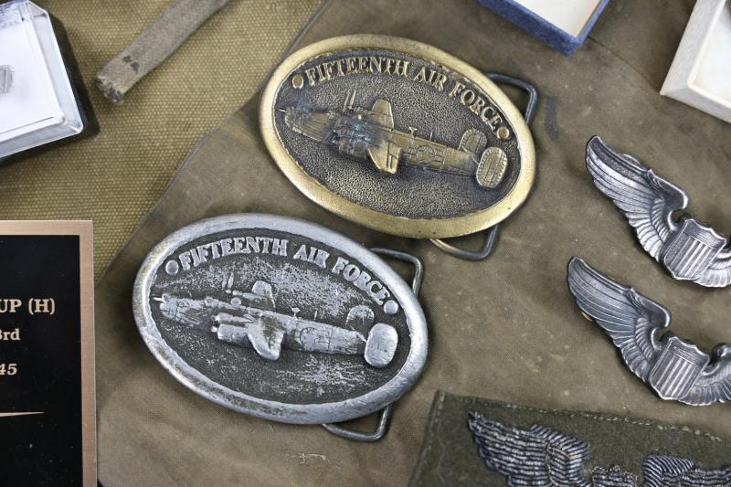 US WW2 Pilot Grouping 460th Bomb Group 50 Missions!