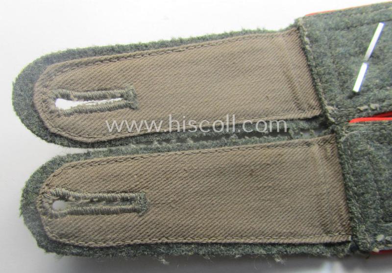 Pair of WH (Heeres) NCO-type shoulderstraps: 'Wachtmeister eines (Sturm)Art.-Abts. o. Rgts.'