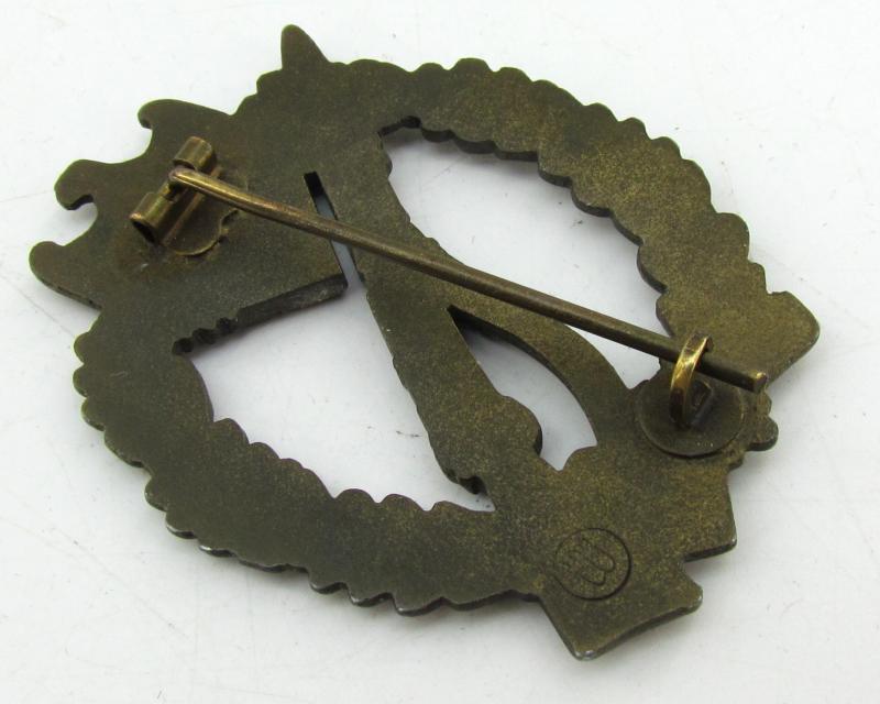 Infantry Assault Badge ( Sturmabzeichen ) in Bronze – Wilhelm Deumer