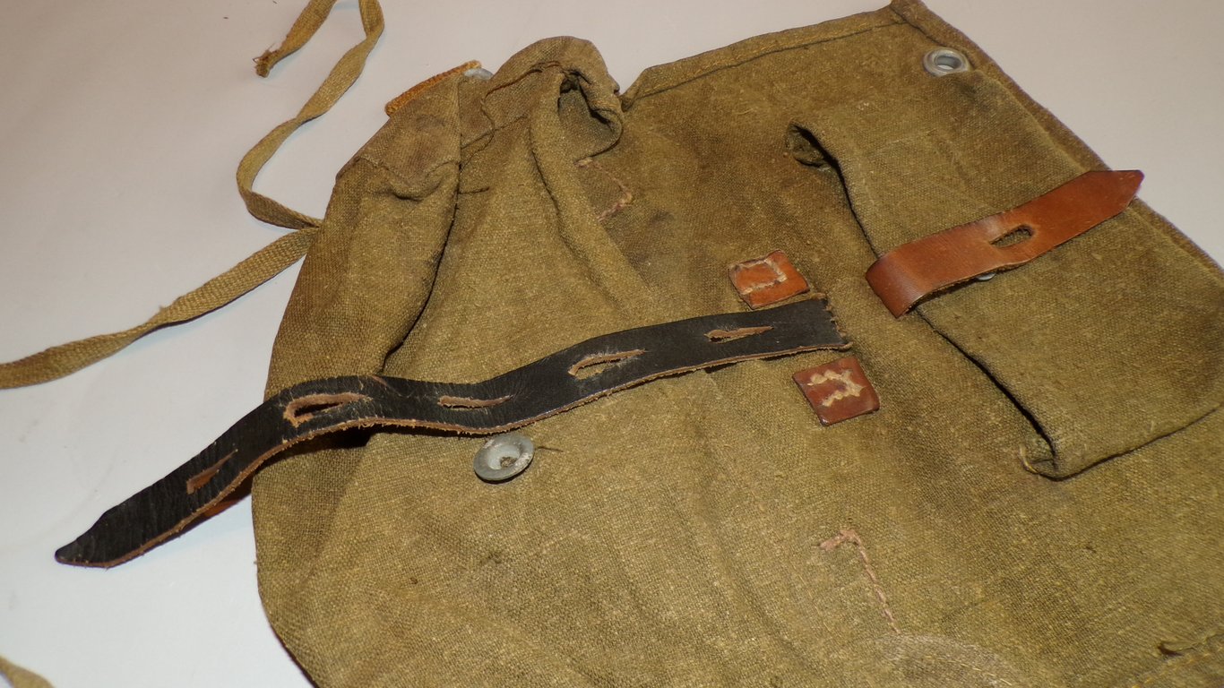 Mint Wehrmacht Canvas A-Frame Pack Bag