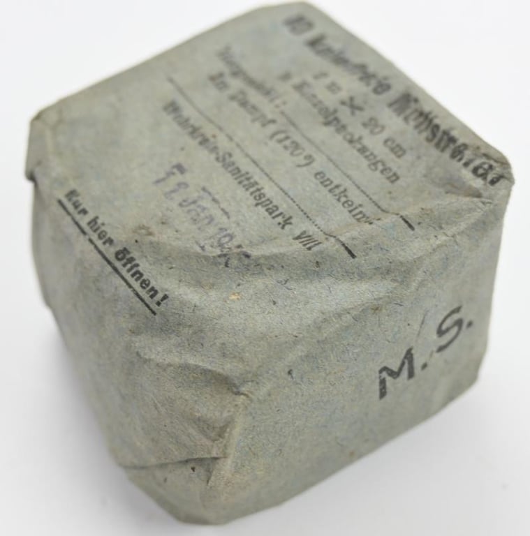 German First Aid Bandage 1945
