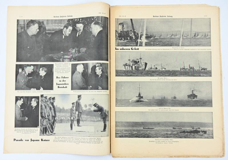 German Berliner Illustrierte Zeitung Newspaper 1940