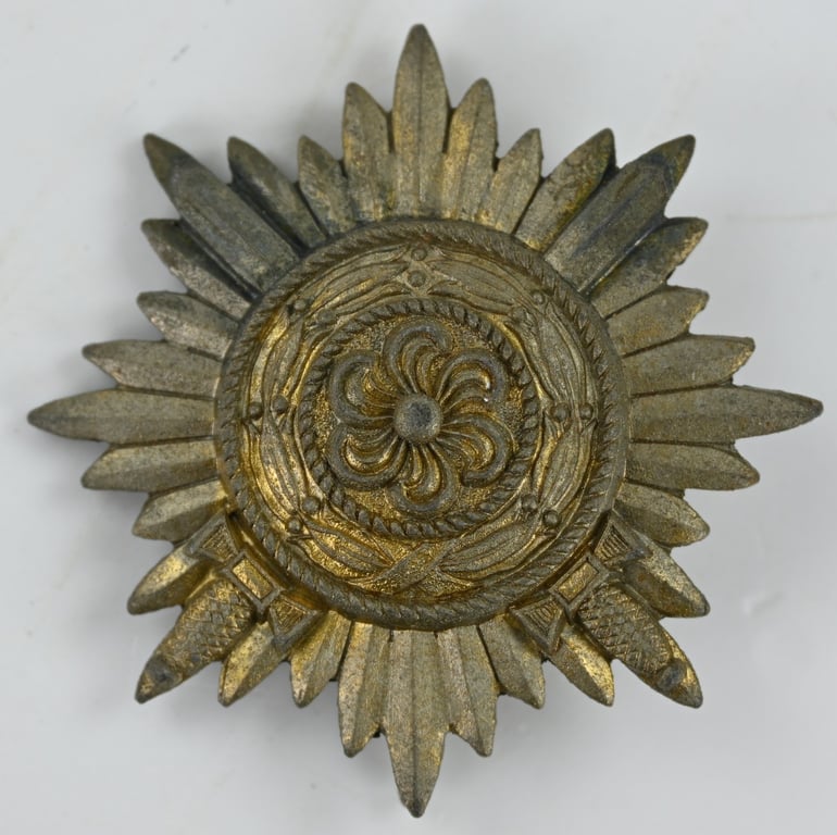 German Ostvölker 1th class Cross with swords in Gold