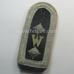 Superb, single Waffen-SS NCO-type (and neatly 'cyphered'!) shoulderstrap...