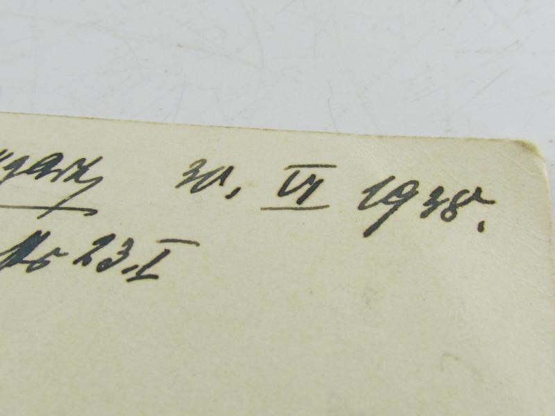 Original German Commemorative Postcard