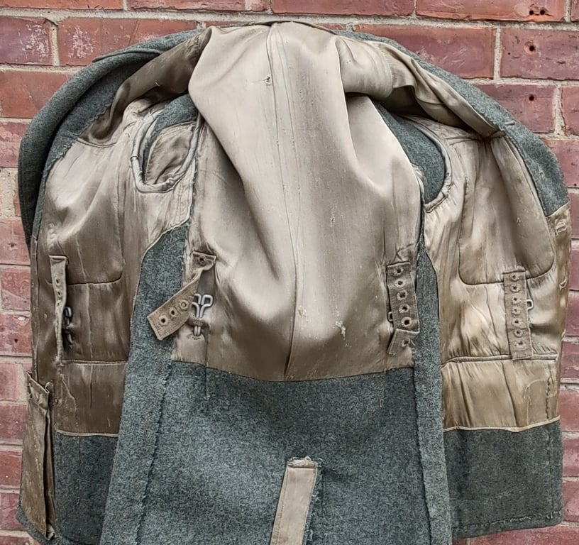 WW2 German M43 Army Medics NCO Combat Tunic- more pictures