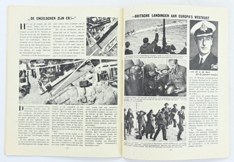 British RAF WW2 Droppingsbooklet 'De Wervelwind'