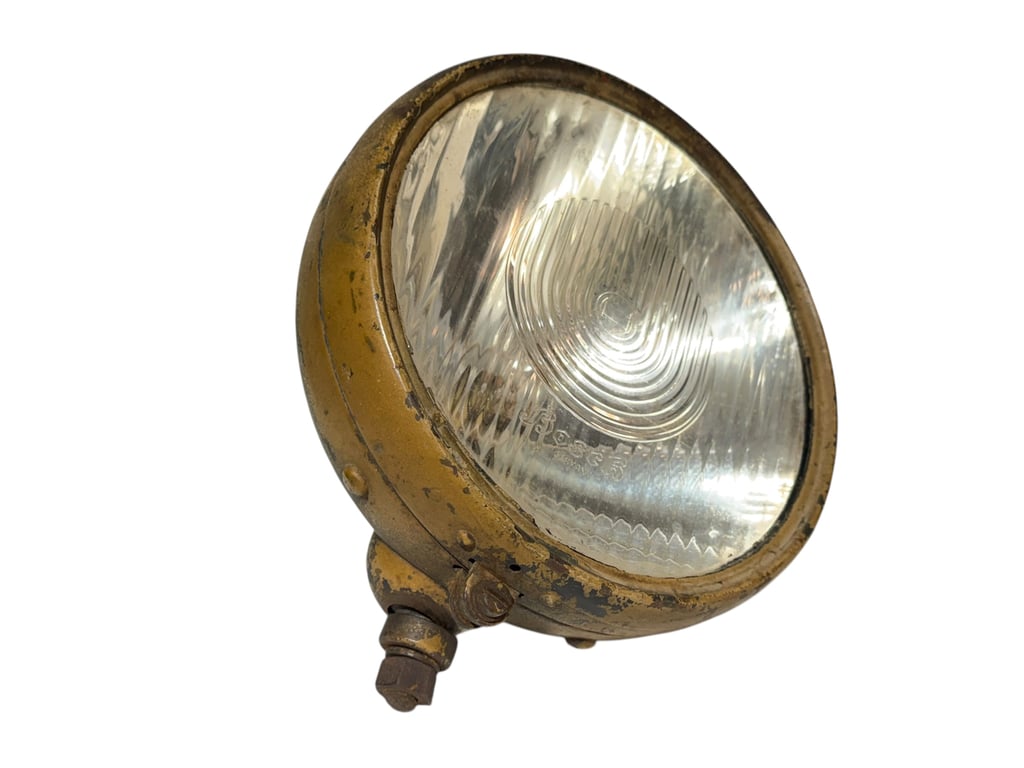 German WWII Camouflaged Headlight