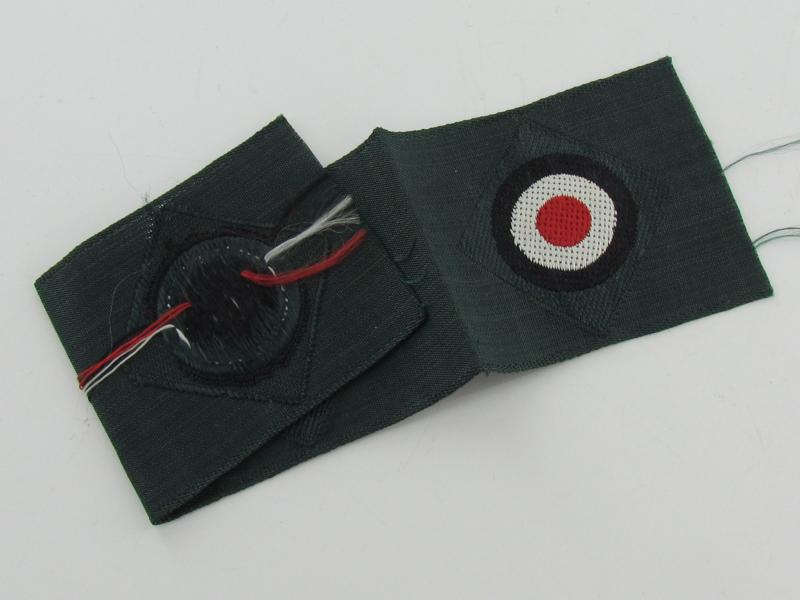 Wehrmacht M36 army (Heer) ‘BeVo’ cap cocarde (3x)