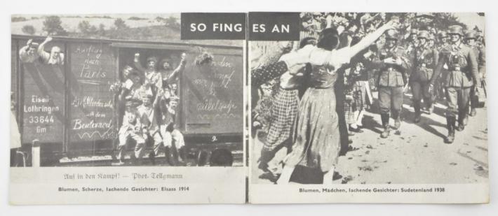 Allied WW2 Droppingsflyer 'Illustrierte Geschichte 2e Weltkrieg'