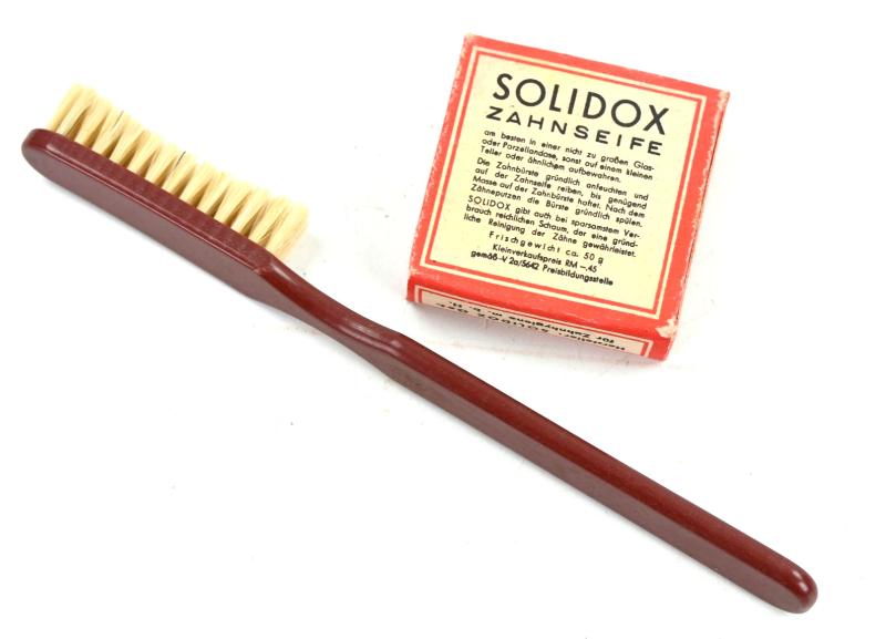 German Solidox Tooth Paste & Toothbrush