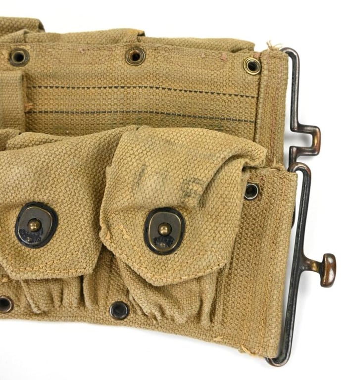 US WW2 M1 Garand Ammo Belt British Made