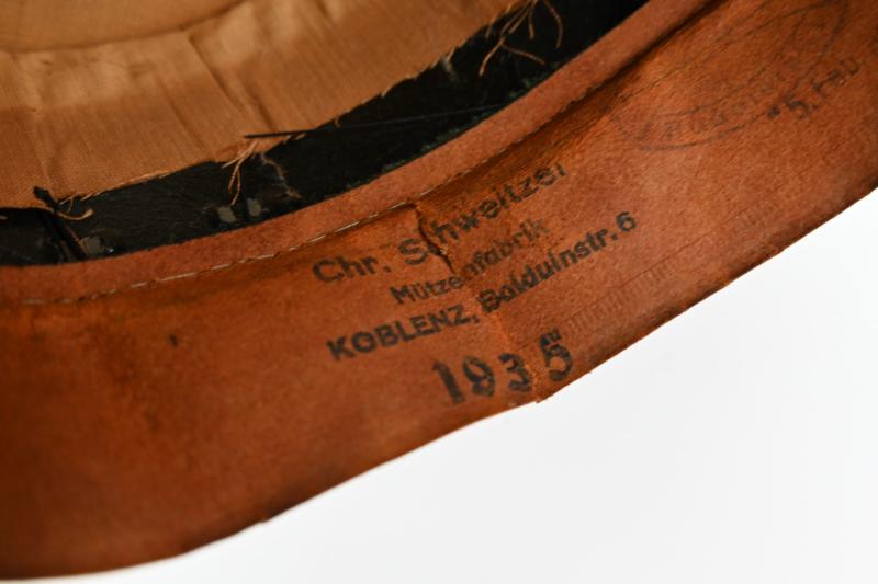 German WH NCO Infantry Visor Cap 1935