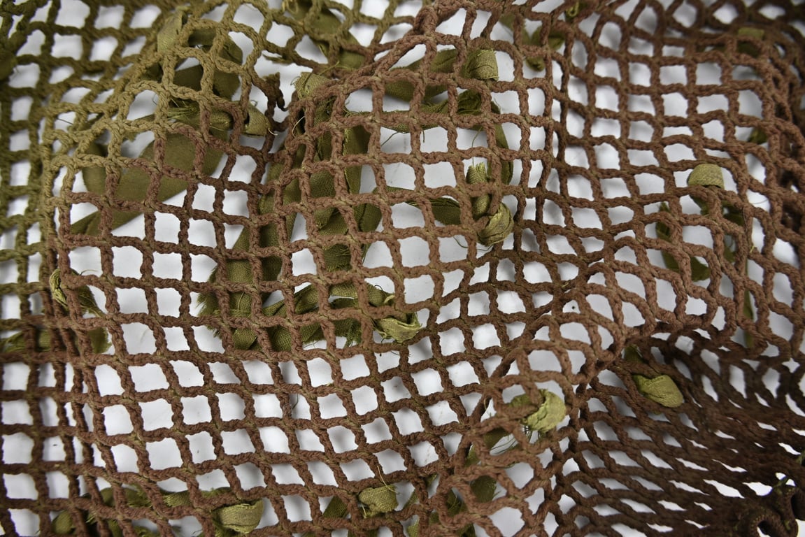 Canadian WW2 Helmet Net with Scrim