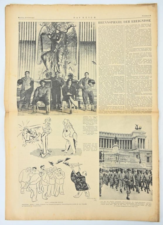 German Newspaper “Das Reich” 27 February 1944