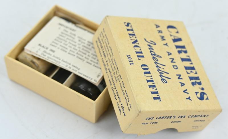 US WW2 Carter's Stencil Outfit Set