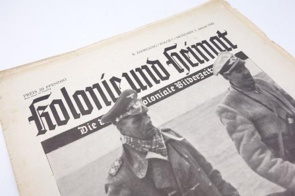 German Magazine “Kolonie und Heimat” 1 January 1942