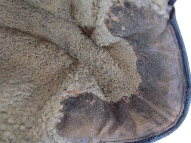 Luftwaffe FK33 Flight Crews Leather Winter Helmet