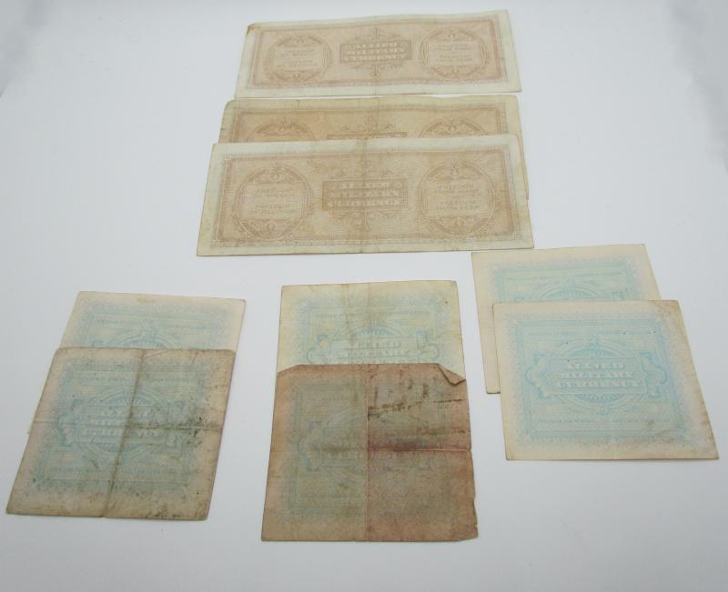 Allied Forces money for Italy