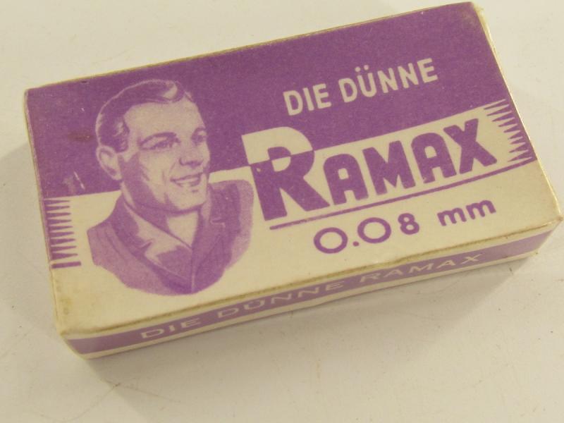 German Razor Blades in Original Package