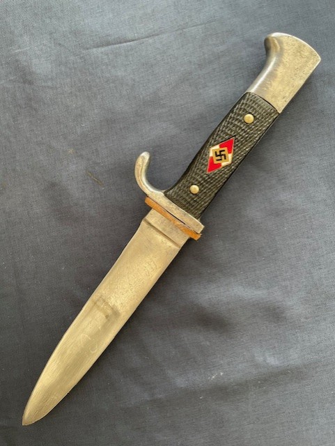 WW2 HITLER YOUTH KNIFE MY PUMA WITH MOTTO AND DATED 1936