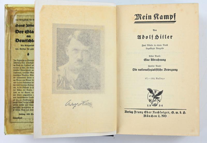 German Adolf Hitler Mein Kampf Book 1934 / Ernst Röhm