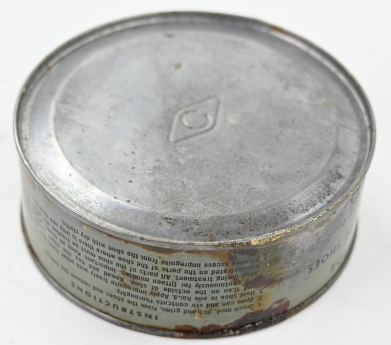 US WW2 Shoe Impregnite Tin Can