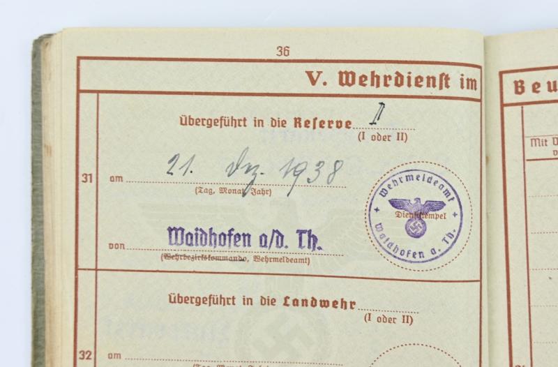 German WH Wehrpass Robert Meier KIA Wolchow