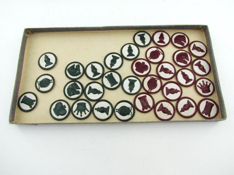 Wehrmacht 'Schach-Dame und Mühle' Fieldpost Boardgame