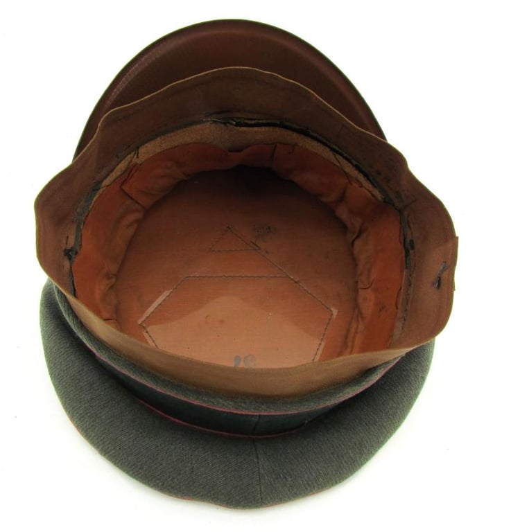 Wehrmacht Heer Panzer EM/NCO Visor Cap (Schirmmütze) – G. Teufel Sohn, 1937