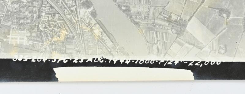 Allied WW2 Aerial Reconnaissance Picture France