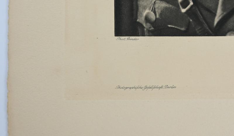 German Third Reich 'Hans von Tschammer Osten' Lithograph by K.J. Böhringer