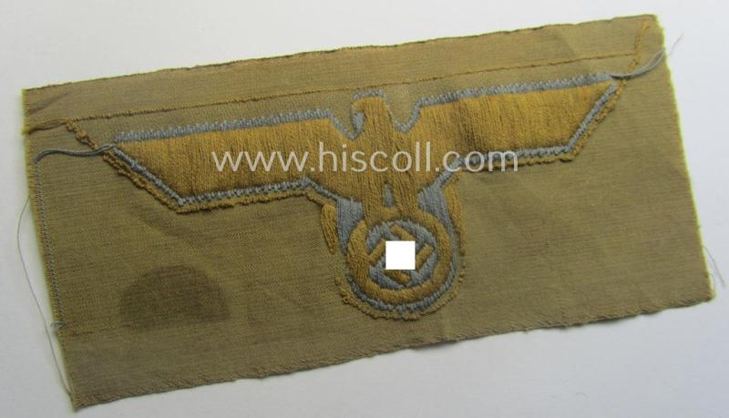 WH (Heeres) 'tropical-issue' breasteagle (in 'BeVo'-weave pattern)