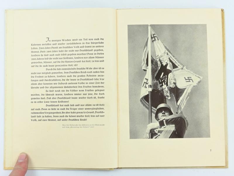 German WH Remembrance Book 'Wir Soldaten!'