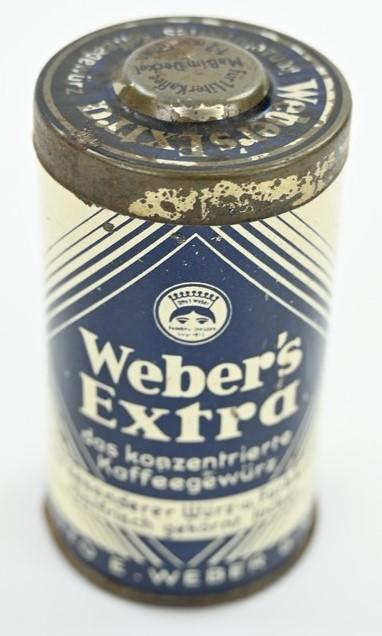 German Third Reich Era Coffee Spices Tin Can
