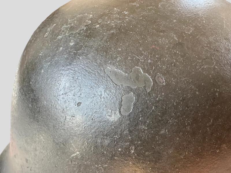 Police Double Decal M35 Re-Issued Helmet