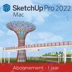 SketchUp Pro 2022 – 1 jaar Abonnement –... 