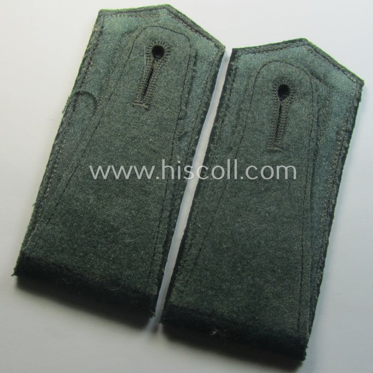 Pair of WH (Heeres) neatly 'cyphered' ('M36'- ie. 'M40'-pattern and/or pointed-style) NCO-type shoulderstraps: 'Uffz. des Infanterie-Rgts. 12'