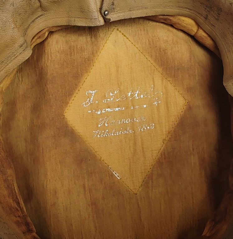 German Wehrmacht NCO Panzer Schirmmütze cap,