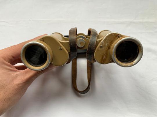 German WW2 Tan 6x30 Binoculars