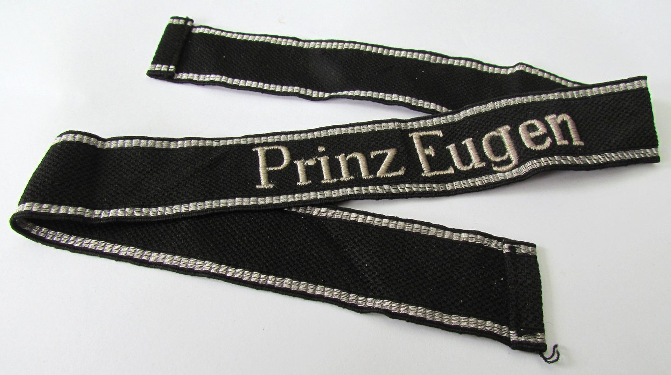 Waffen-SS Prinz Eugen EM/NCO RZM Cufftitle