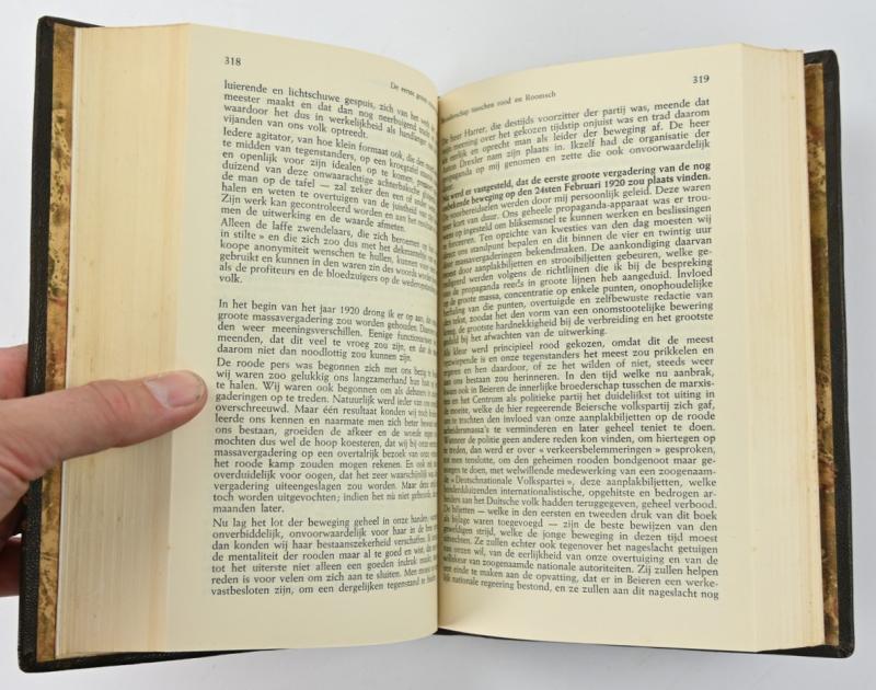 Flemish WW2 Version of Adolf Hitler Mein Kampf 'Mijn Kamp'