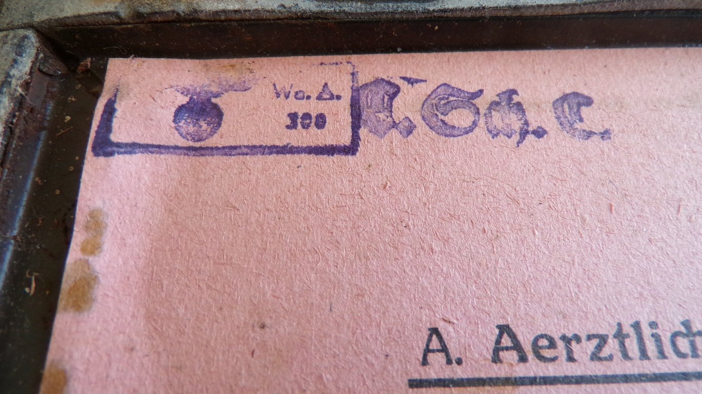 Luftwaffe-Blue 'Verbandkasten' First Aid Kit